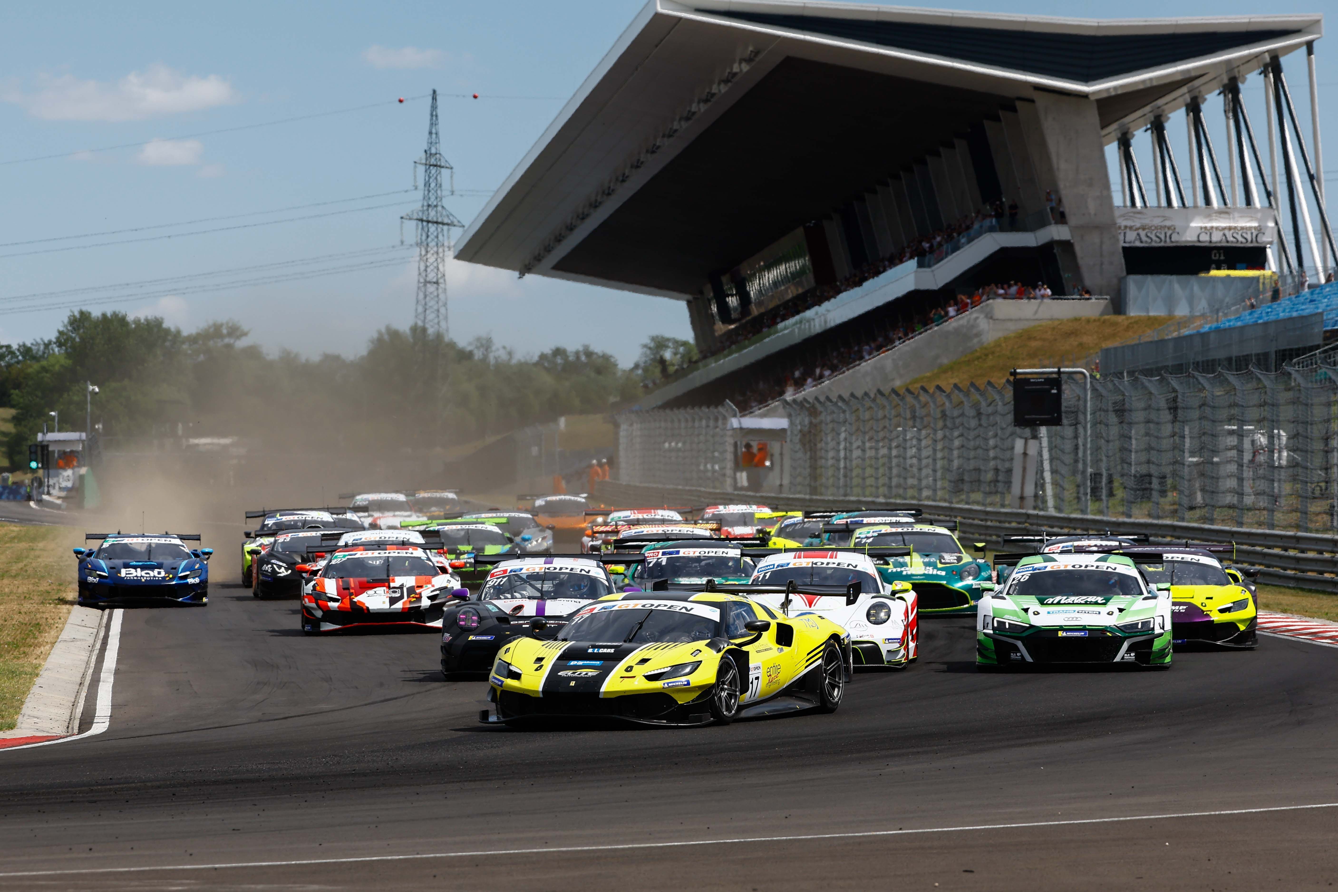 GT Open action and title battles resume at Hockenheim
